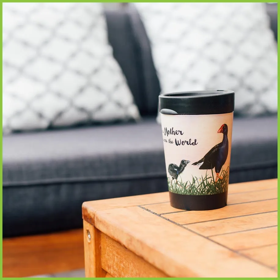Reusable Cup - Pukeko Mum - CuppaCoffeeCup