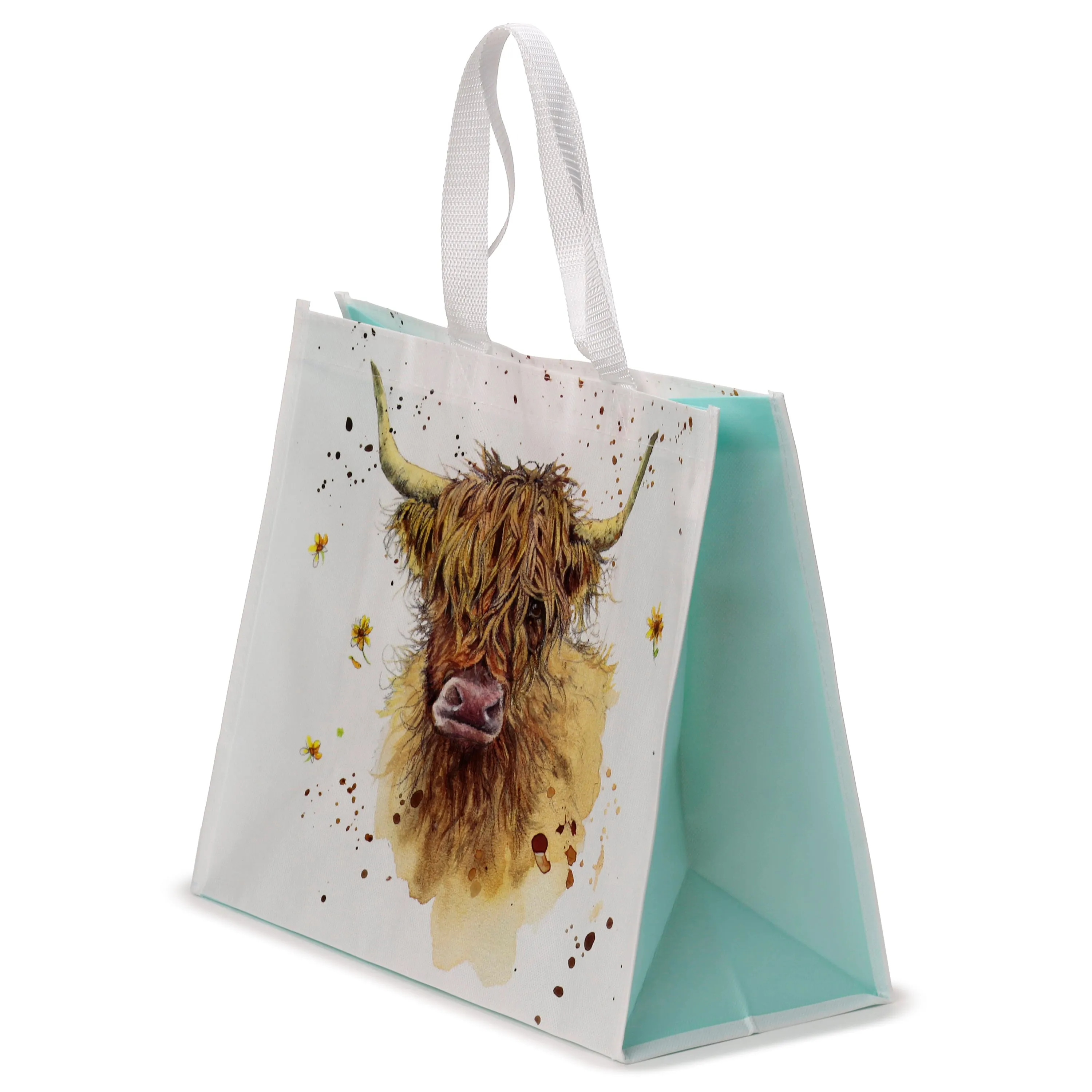 Reusable Shopping Bag - Jan Pashley Highland Coo Cow
