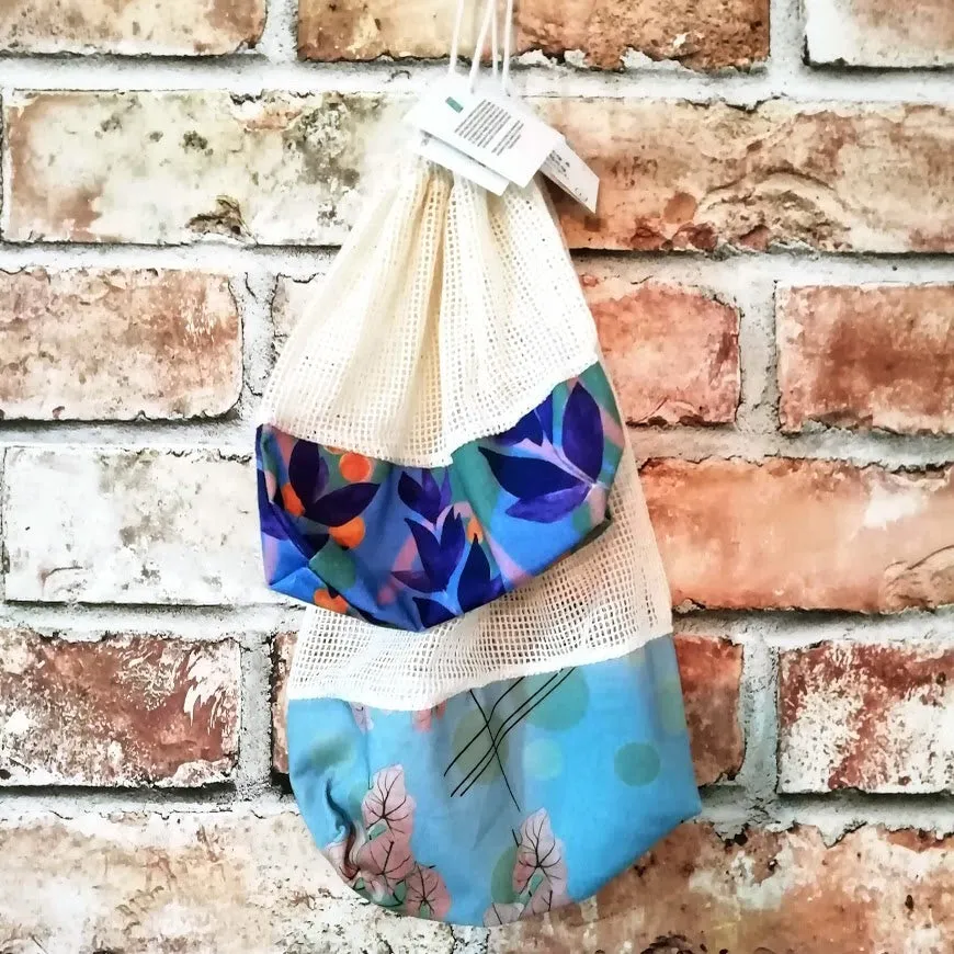 Reusable Veggie Net Bag Pluma Small