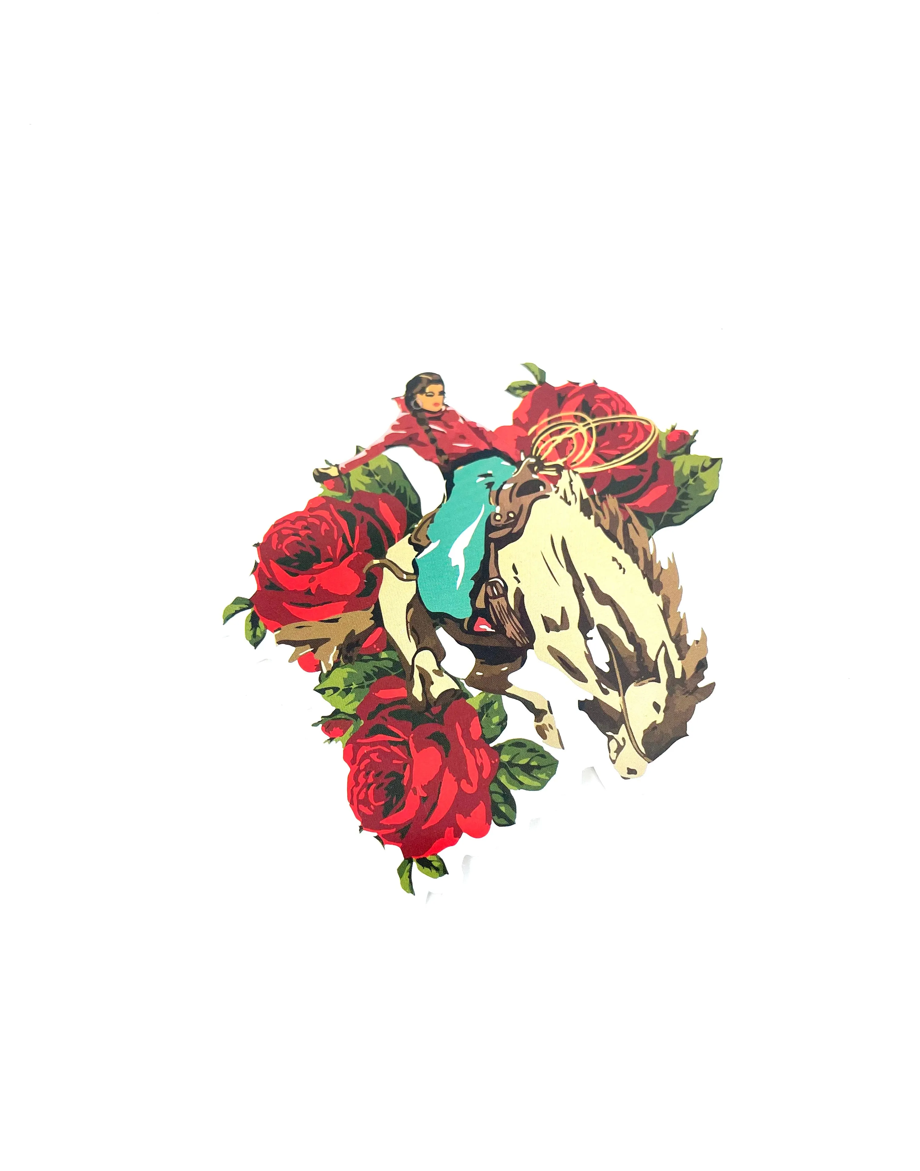 Ride Em Rosita Sticker
