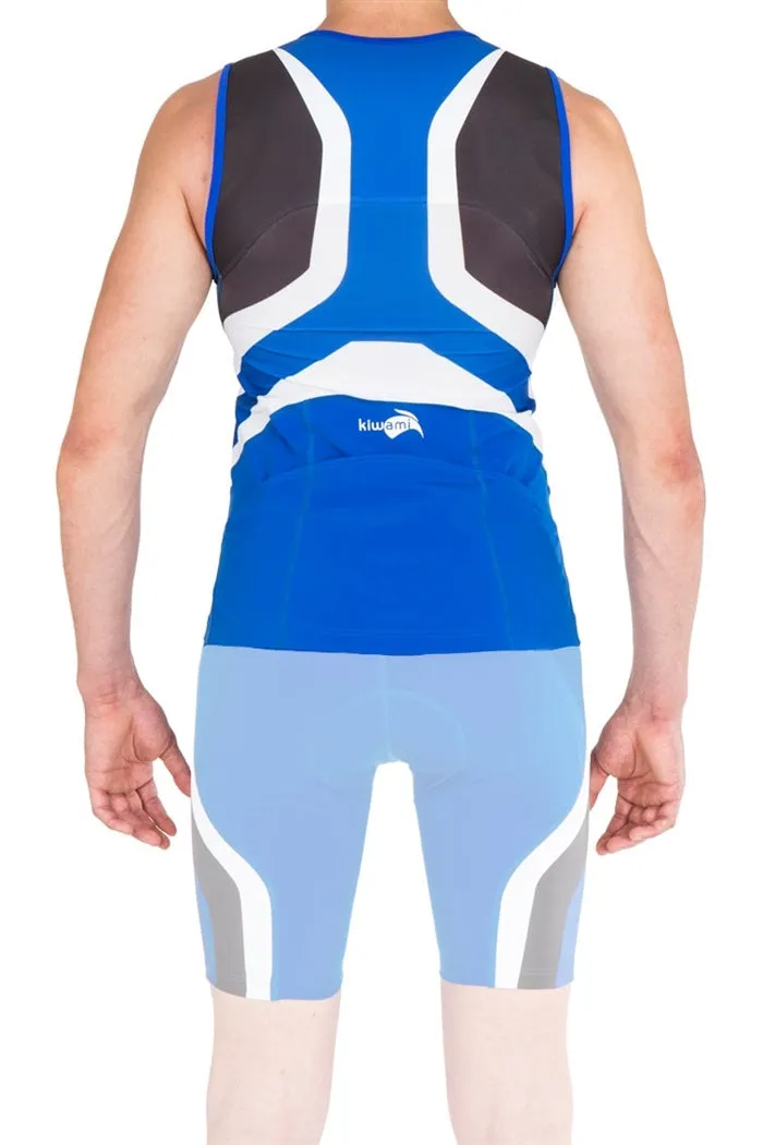RIO TRI TOP ROYAL BLACK WHITE