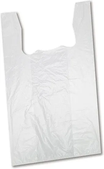 RiteSource - 10" x 5" x 18", #1 LD White Produce Bag, 17lb/CS - TLD1W1