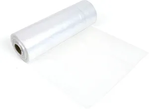 RiteSource - 13" x 20", 17 lb Clear Roll Bags, 2rls/cs, 84cs/sk - C13207R