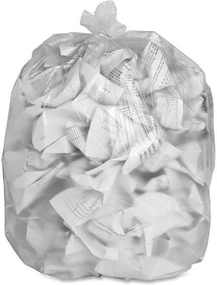 RiteSource - 24" x 22" Regular Clear Garbage Bags, 500/Cs - L2422RC