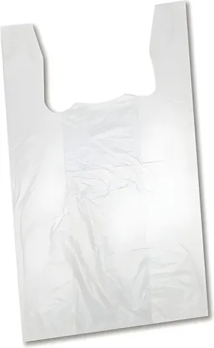 RiteSource - S5 Plain White High-Density T-Shirts Bags - RSTHDS5W