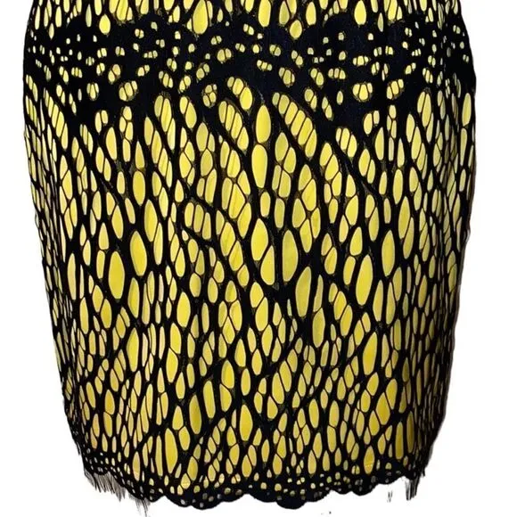 Robert Rodriguez Lace Overlay Mini Skirt