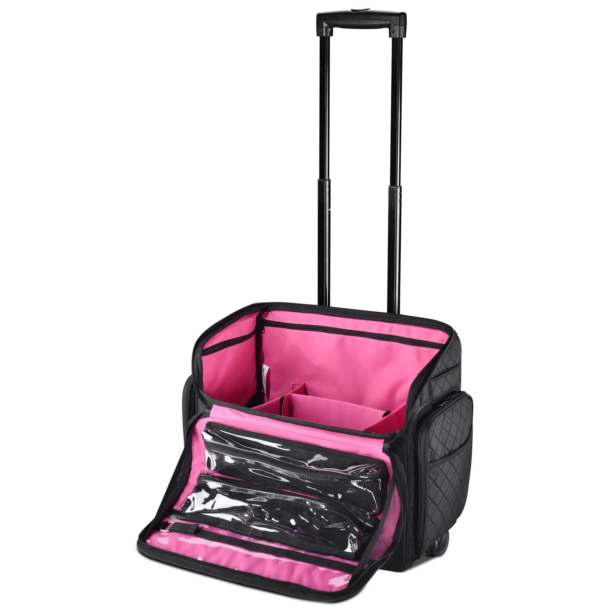 rolling makeup case