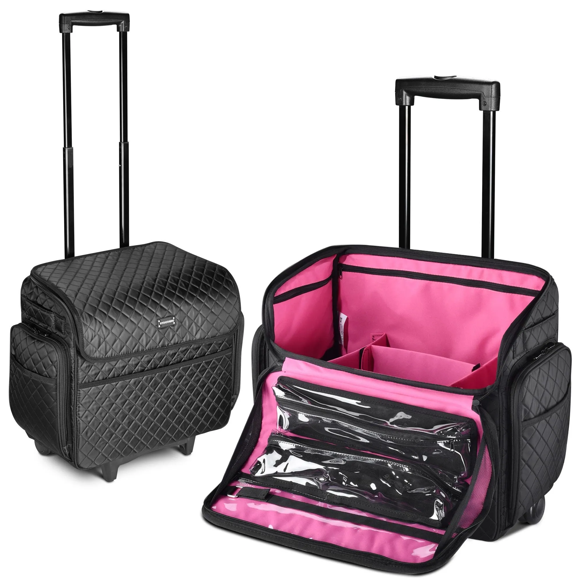 rolling makeup case