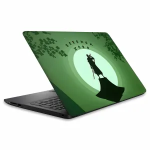 Roronoa Zoro Green Laptop Skins