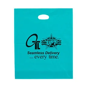 Rose Frosted Die Cut Bag 15 x 18 x 4