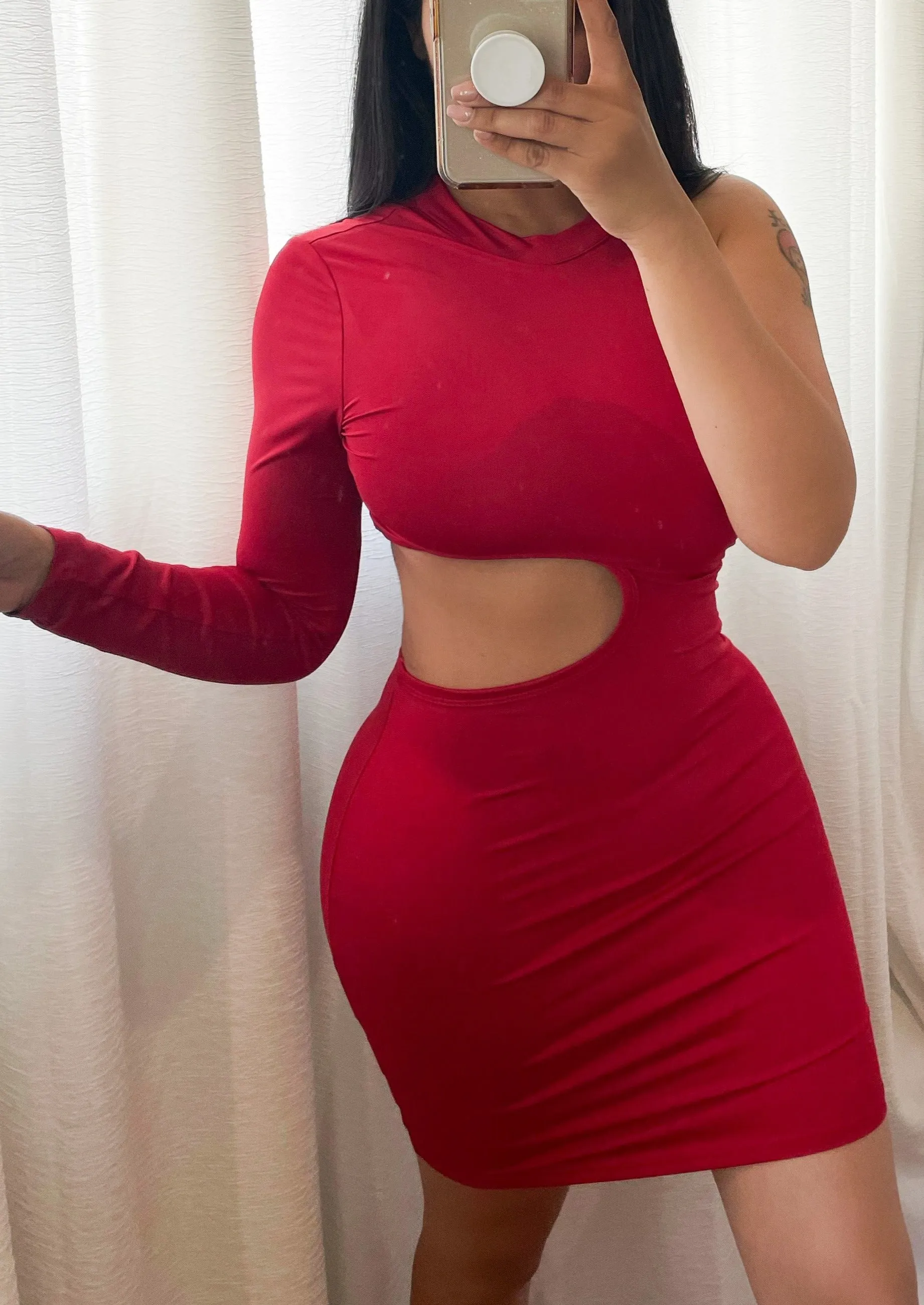 ROSEANNA dress (D. Red)