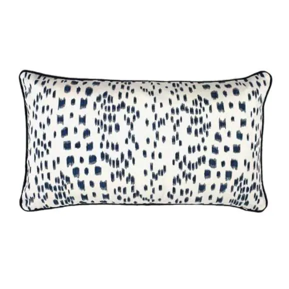 Ryan Studio - 14" x 20" Brunschwig & Fils Les Touches Blue and White Pillow