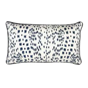 Ryan Studio - 14" x 20" Brunschwig & Fils Les Touches Blue and White Pillow