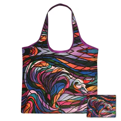 Salmon Hunter Reusable Shopping Bag