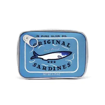 Sardine's Tin Can Gift Cosmetic Bag
