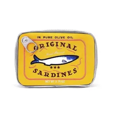 Sardine's Tin Can Gift Cosmetic Bag
