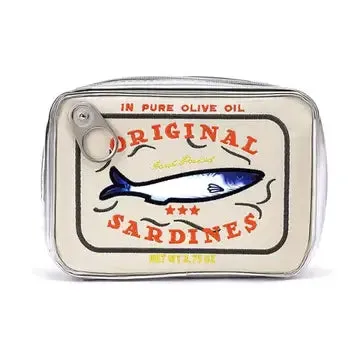 Sardine's Tin Can Gift Cosmetic Bag