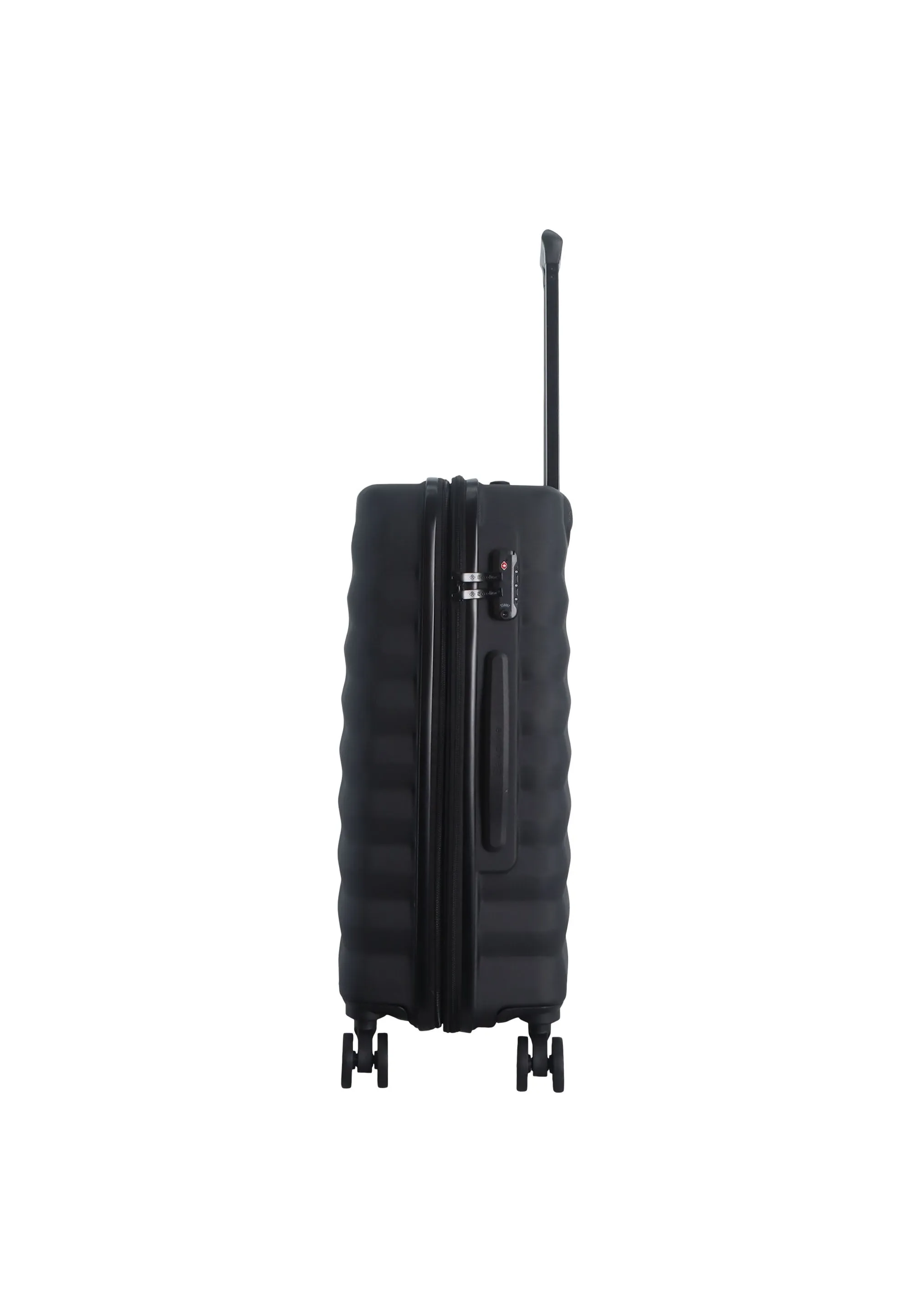 Saxoline Flow  Hard  Luggage / Trolley / Suitcase Black