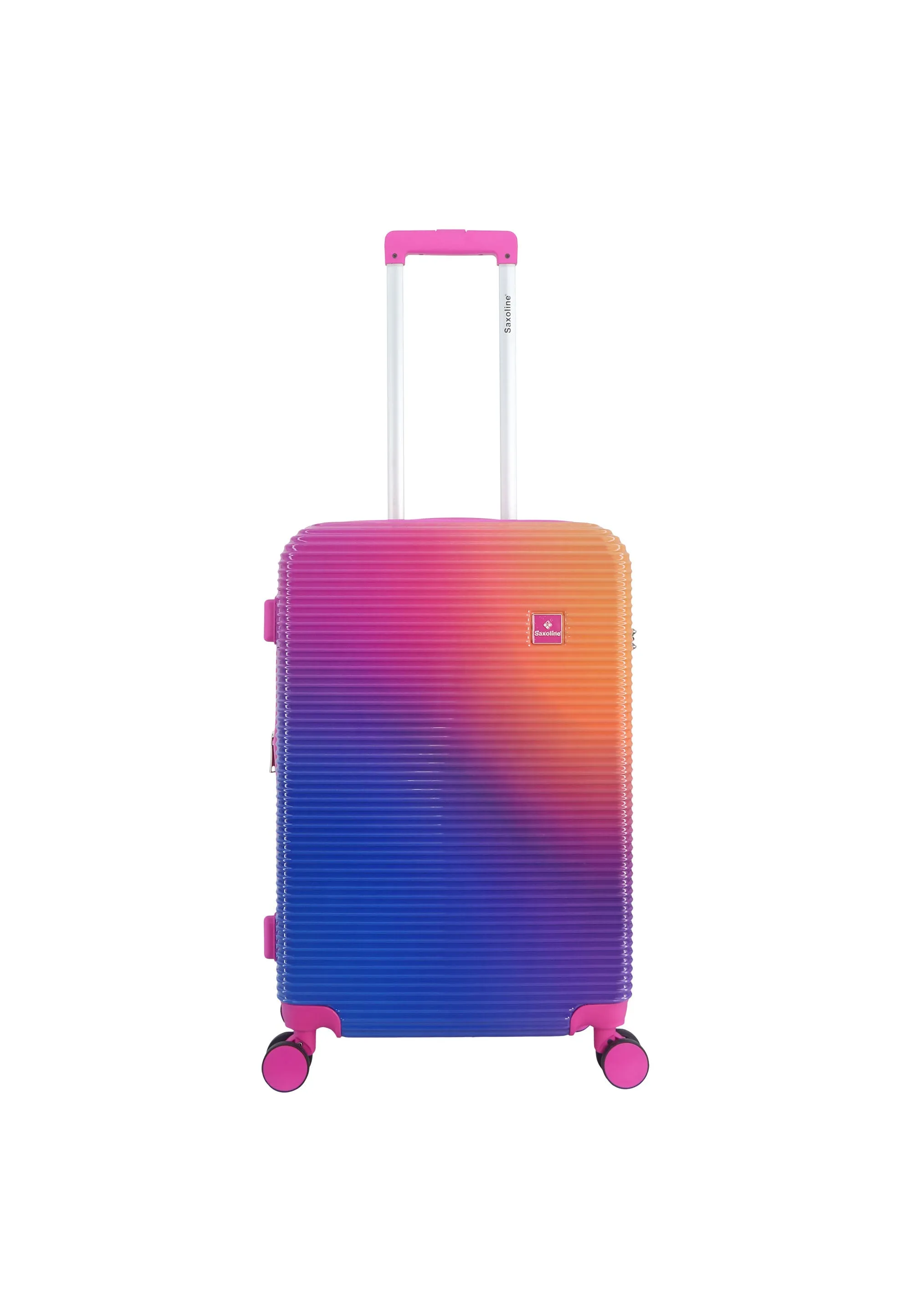 Saxoline Twis Hard Luggage / Trolley / Suitcase Fuchsia