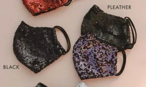 SEQUIN REUSABLE MASKS