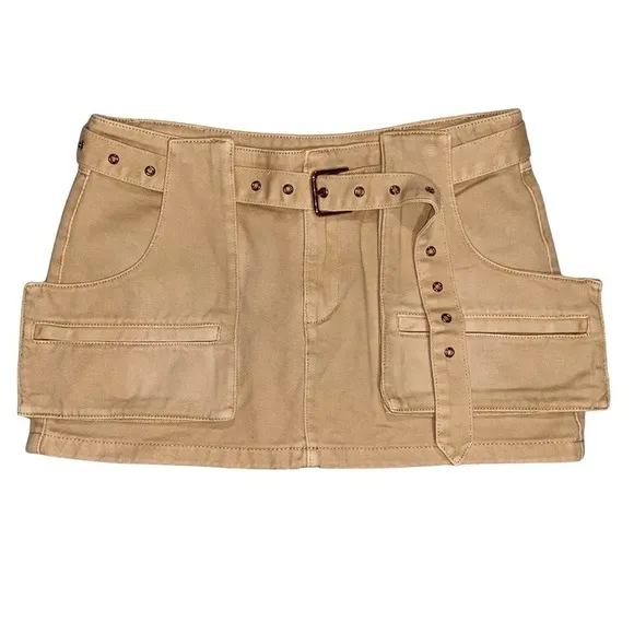 SER.O.YA | Lia Mini Skirt in Sand Dune - Size 27/Small (NWT)