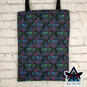 Serpent Ouija 100% Cotton Canvas Tote Bag