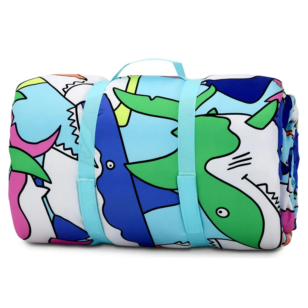 Shark Frenzy Sleeping Bag Set