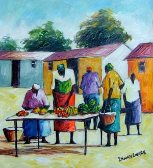 “Shopping” by Peter Kwangware