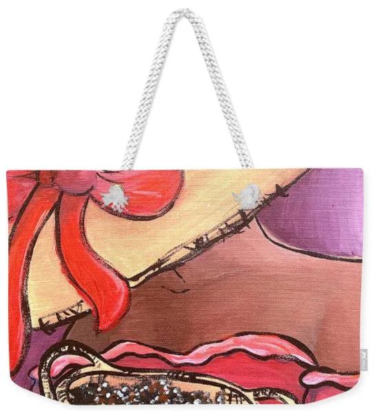 Shopping Day Weekender Tote Bag
