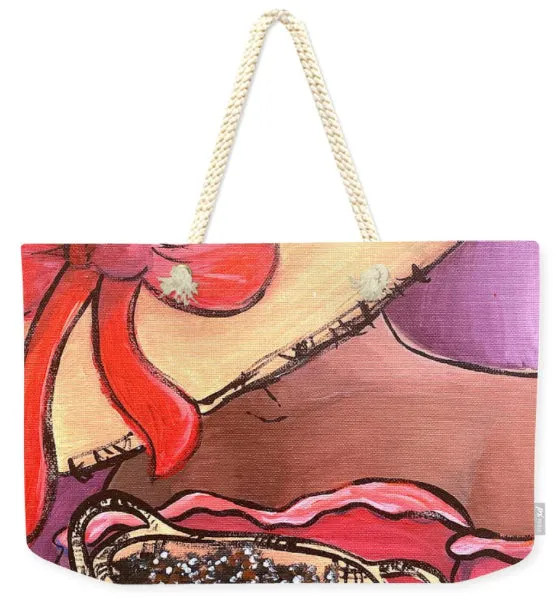 Shopping Day Weekender Tote Bag