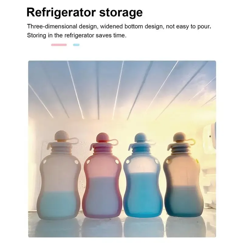 Silicone Breast Milk Storage Bags