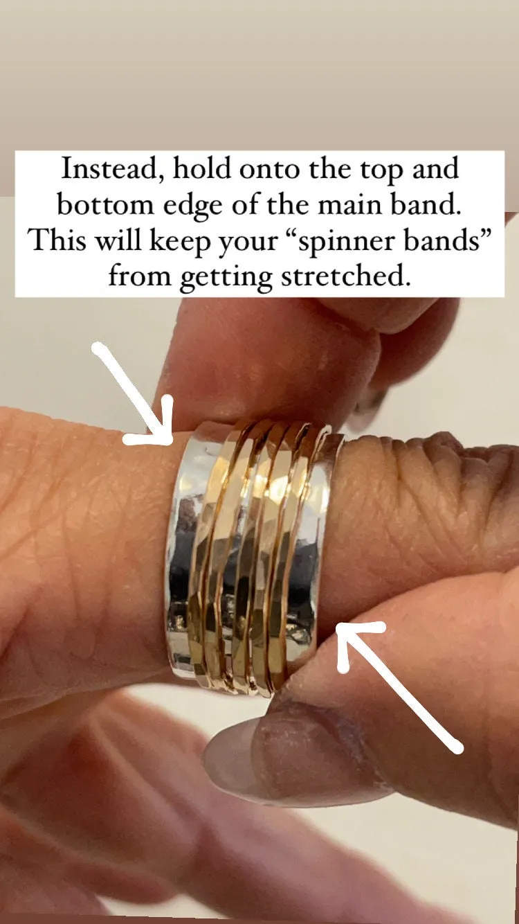 Silver Meditation Ring