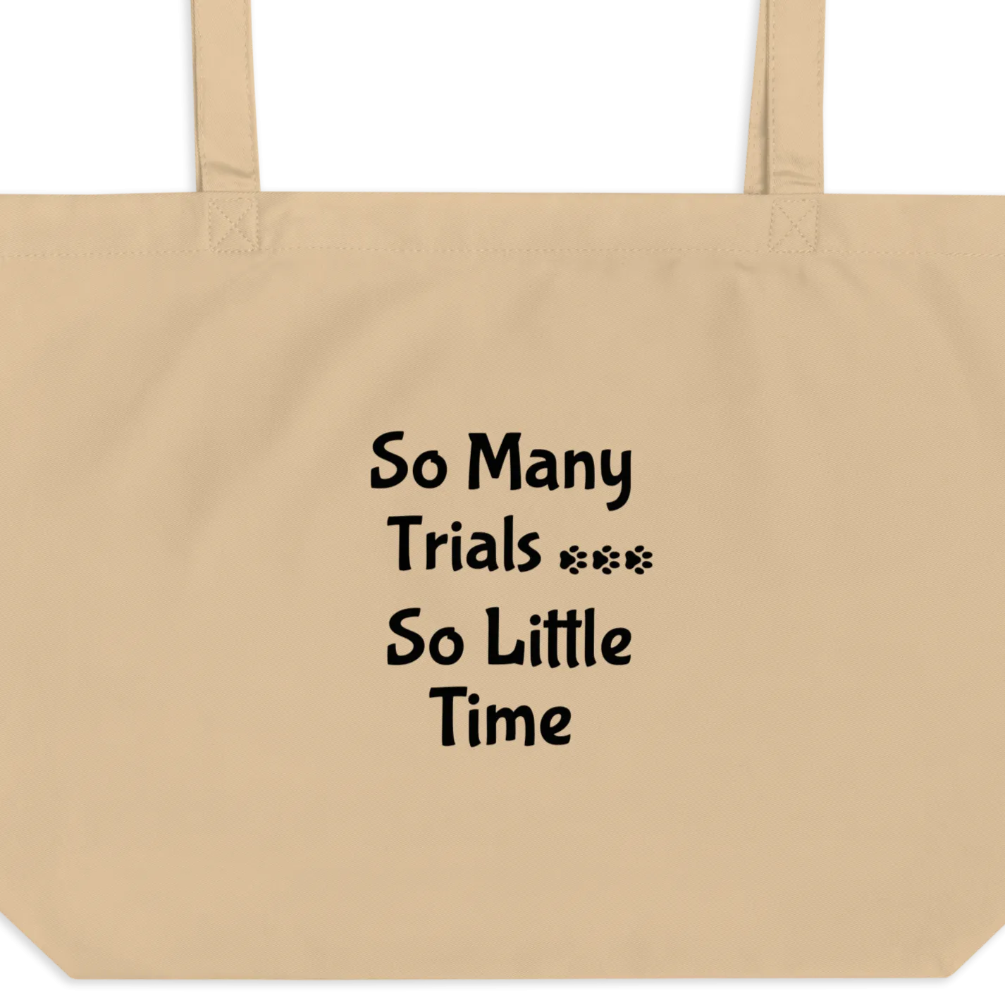 So Many Trials X-Large Tote/ Shopping Bags