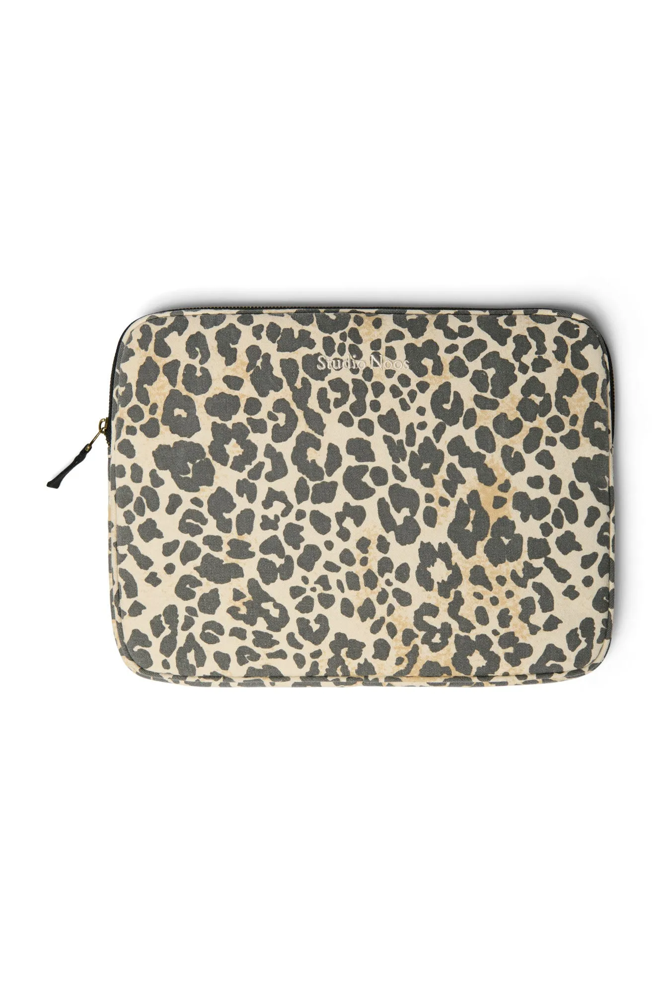 Soft Cotton Leopard Laptop Case 13"
