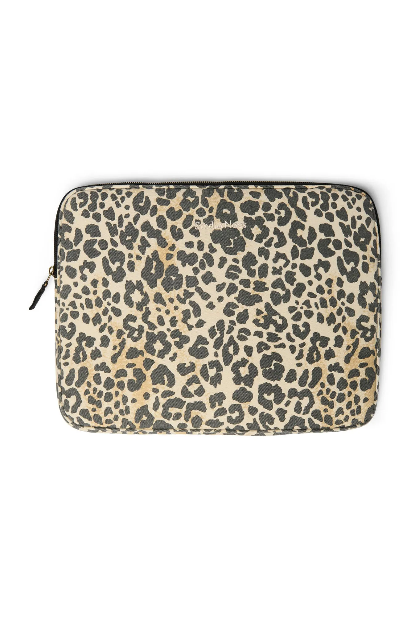 Soft Cotton Leopard Laptop Case 13"