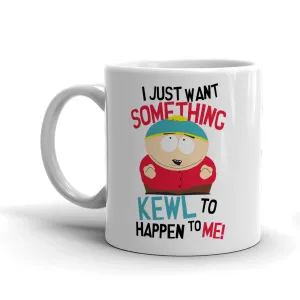 South Park Cartman Something Kewl White Mug