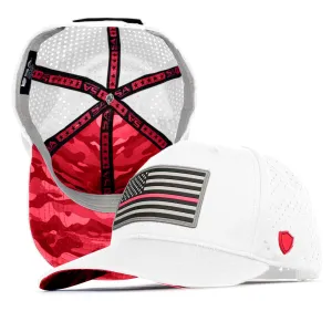 Special Edition Performance Snapback | Red Line | White PreOrder