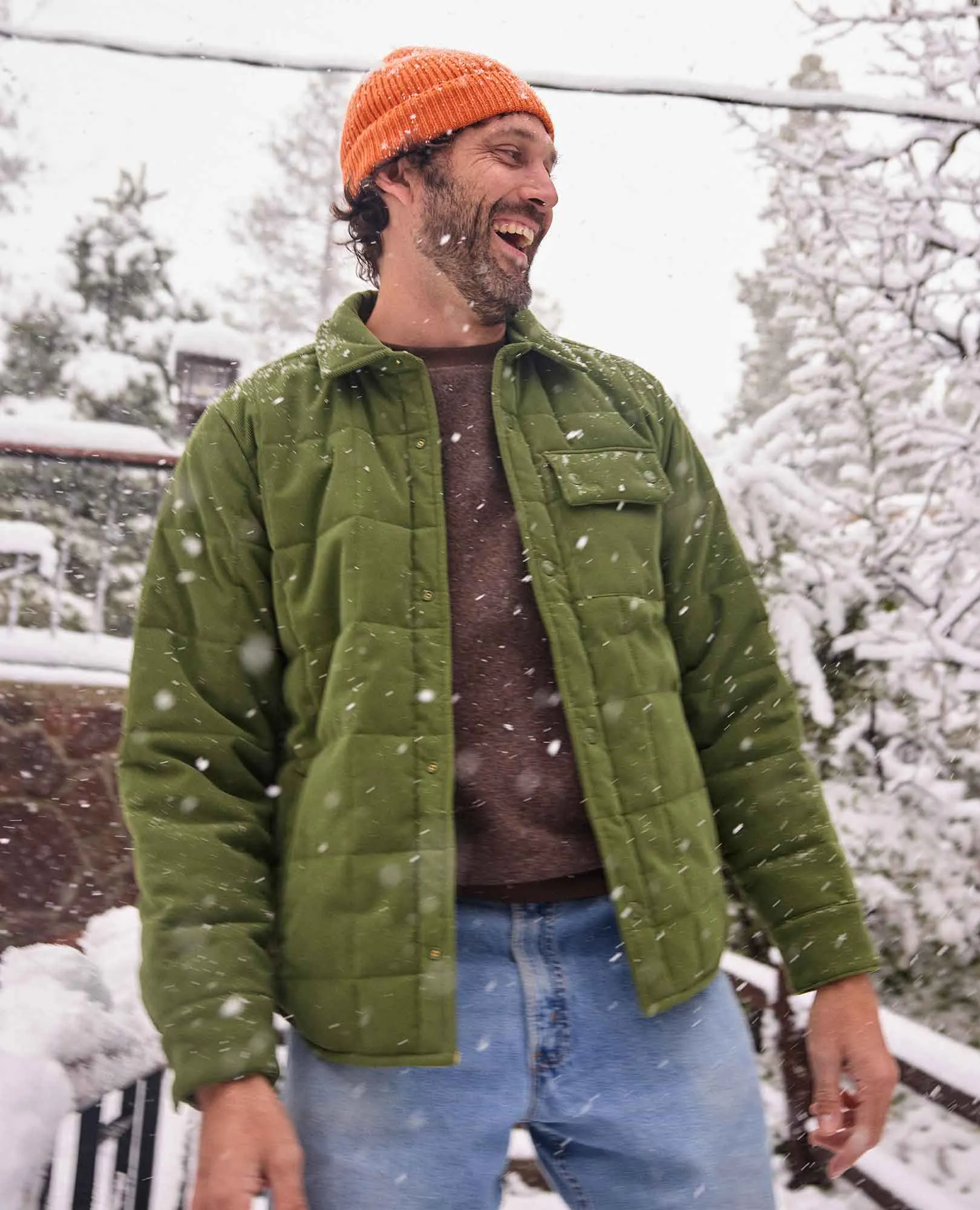 Spruce Wood Shirt Jacket