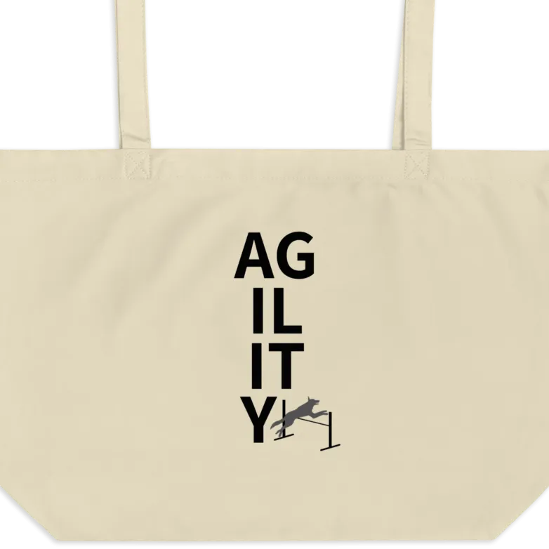 Stacked Agility X-Large Tote/Shopping Bag - Oyster