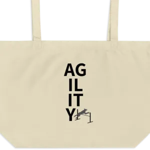 Stacked Agility X-Large Tote/Shopping Bag - Oyster