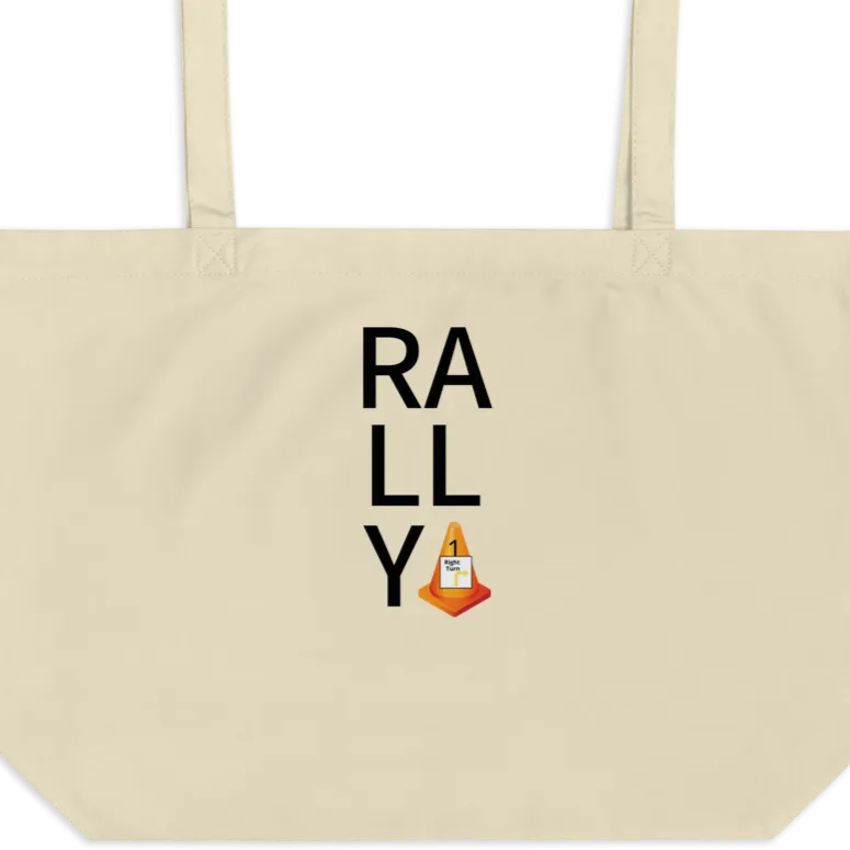 Stacked Rally X-Large Tote/Shopping Bag - Oyster