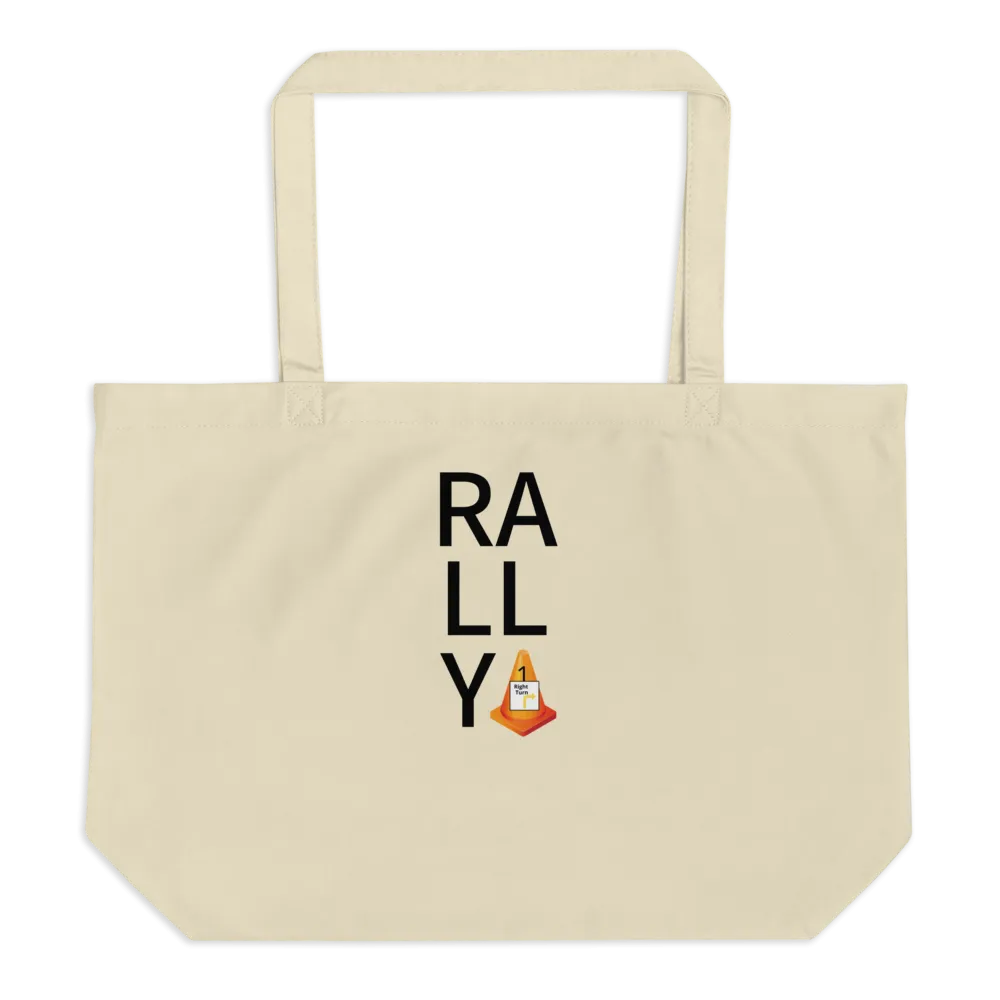Stacked Rally X-Large Tote/Shopping Bag - Oyster