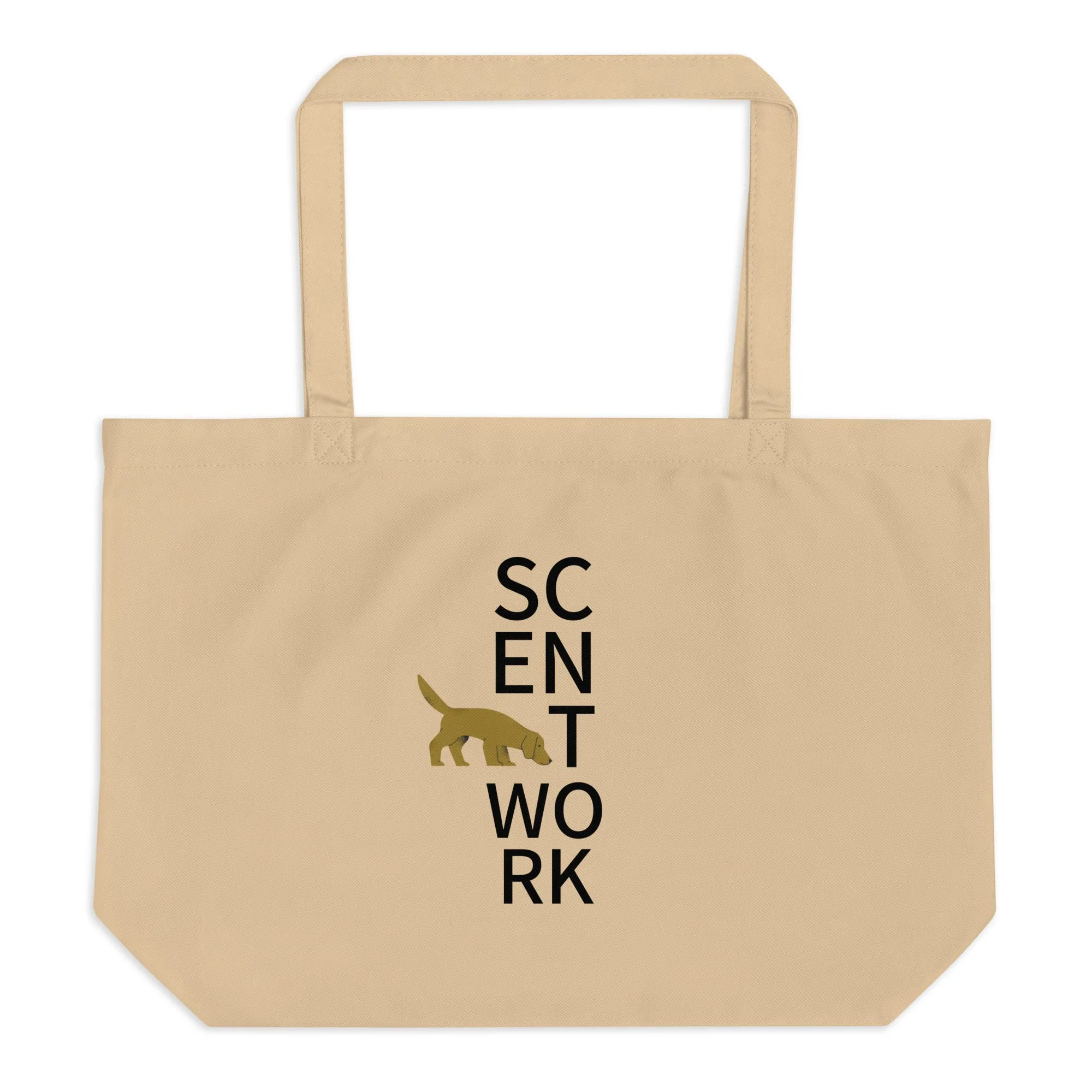 Stacked Scent Work X-Large Tote/ Shopping Bags