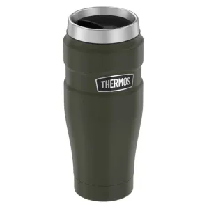 Stainless King Vacuum Insulated Stainless Steel Travel Tumbler - 16oz - Matte Army Green