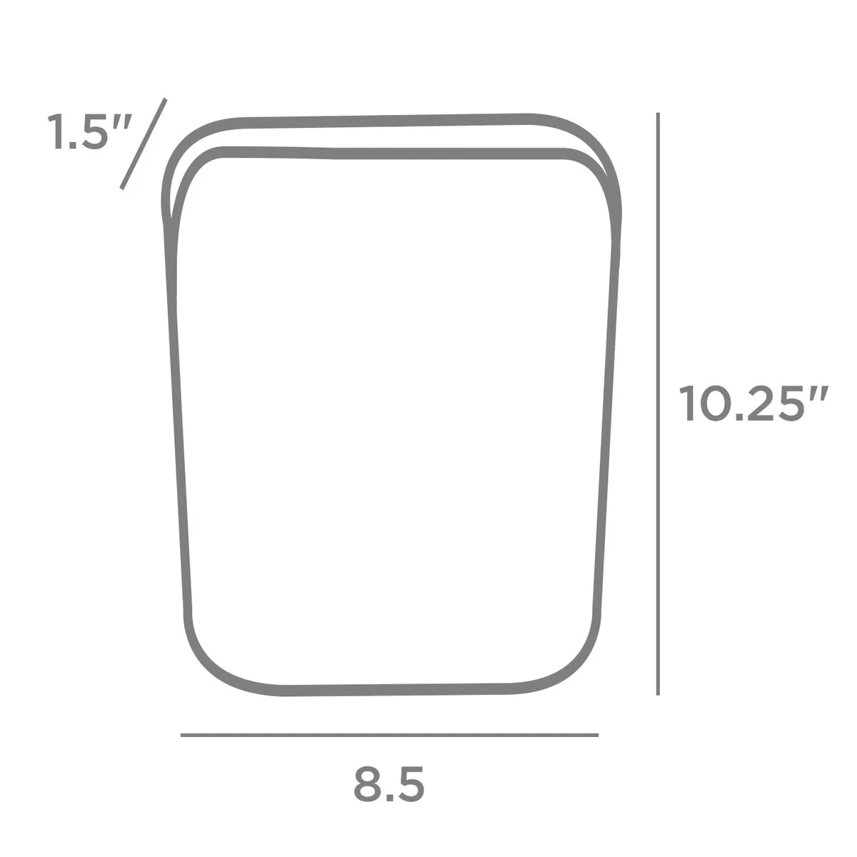Stasher Bags Reusable Silicone Half Gallon Bag