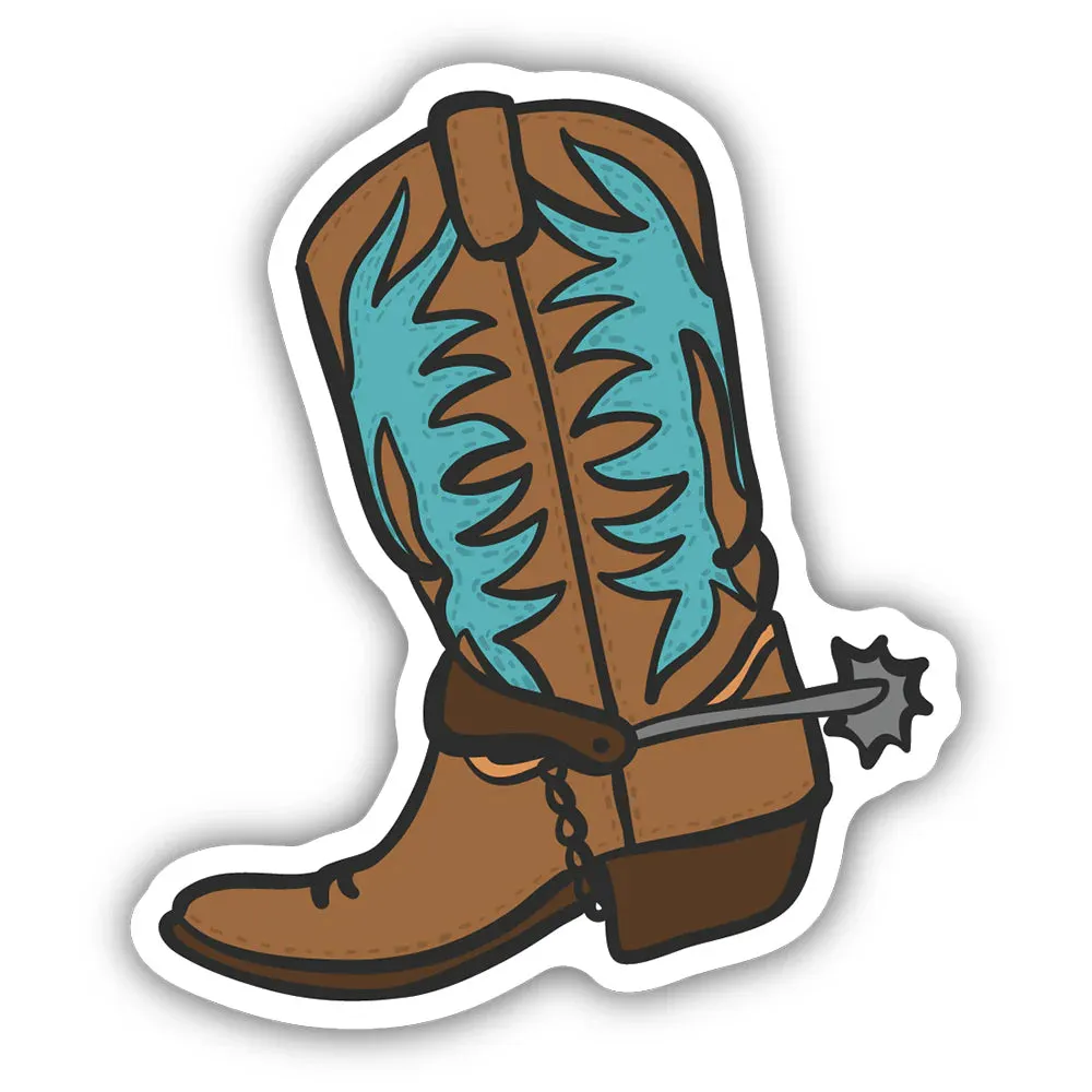 Stickers Northwest - Cowboy Boot Sketch