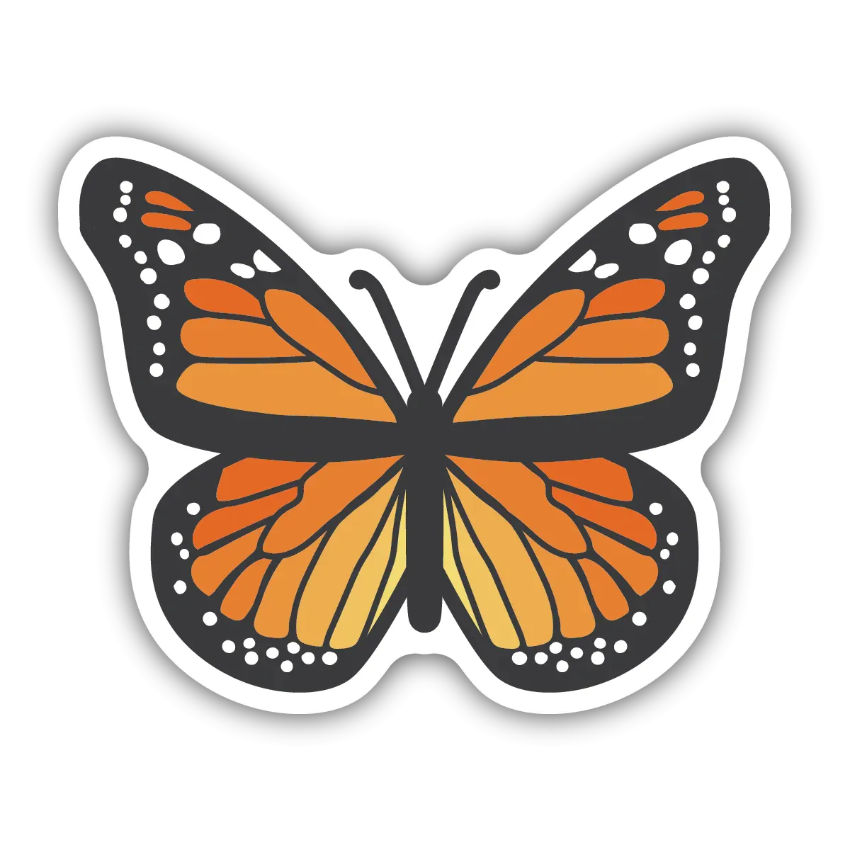Stickers Northwest - Monarch Butterfly