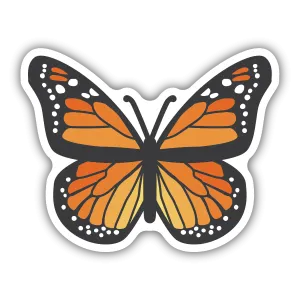 Stickers Northwest - Monarch Butterfly