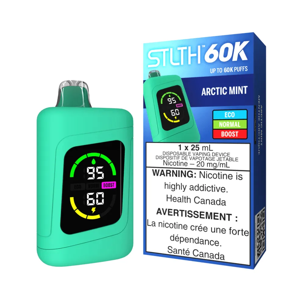 STLTH 60k Disposable Vape-Arctic Mint