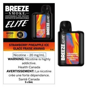 Strawberry Pineapple Ice - Breeze Elite Disposable